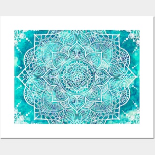 Ocean Mandala Posters and Art